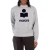 Isabel Marant Mikoy Fleece Sweatshirt In Gray