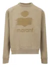 Isabel Marant Round-neck Sweater In Green