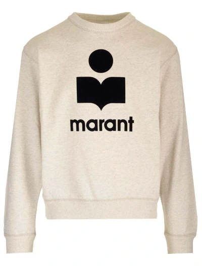 Isabel Marant Mikoy Sweatshirt In Neutrals