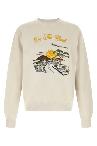Isabel Marant 'mikoy-gb' Embroidered Sweatshirt In Weiss