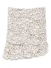 Isabel Marant Milendi Mini Skirt In Neutral