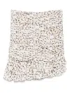 Isabel Marant Milendi Mini Skirt In Neutral