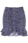 ISABEL MARANT MILENDI SILK MINI SKIRT