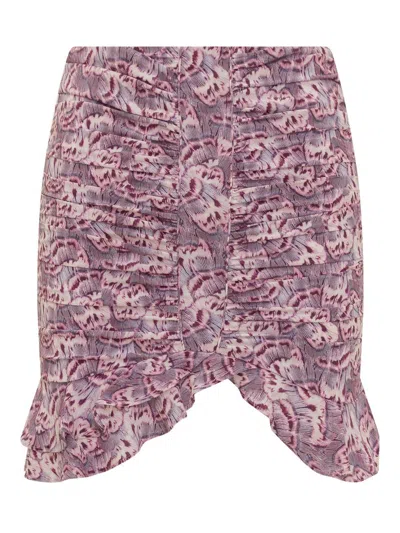 Isabel Marant Milendi Skirt In Pink