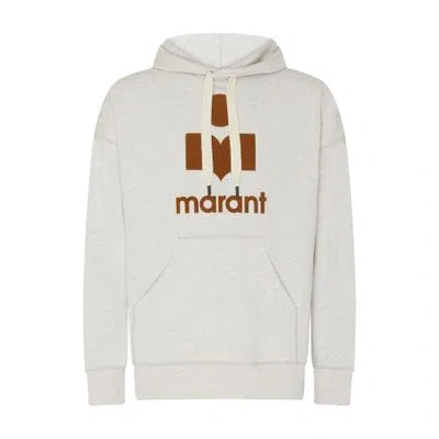 Isabel Marant Miley Hoodie In Beige