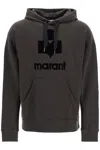 Isabel Marant Miley Hoodie In Marrone