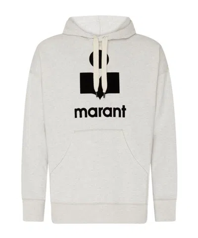 Isabel Marant Miley Hoodie In Beige