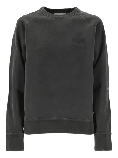 Isabel Marant Milla Logo Sweatshirt In Gray