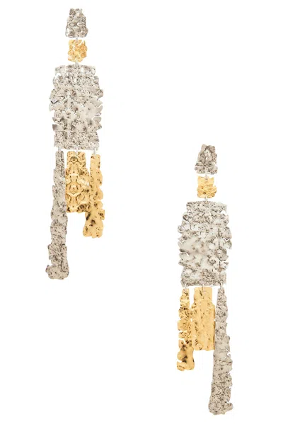 Isabel Marant Miller Long Earrings In Green