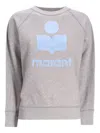 Isabel Marant Millyny Logo Sweatshirt In Gray