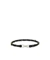 Isabel Marant Mina Braided Leather Belt In Black