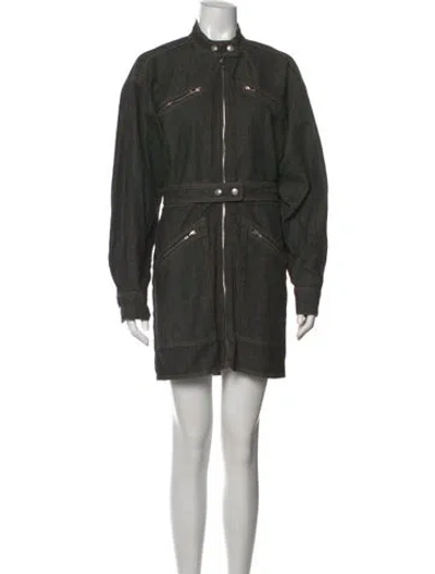 Pre-owned Isabel Marant Mini Dress In Black