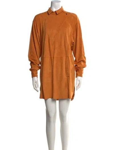 Pre-owned Isabel Marant Mini Dress In Brown