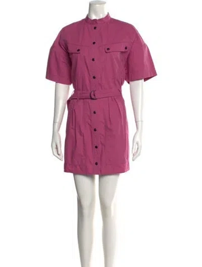 Pre-owned Isabel Marant Mini Dress In Purple