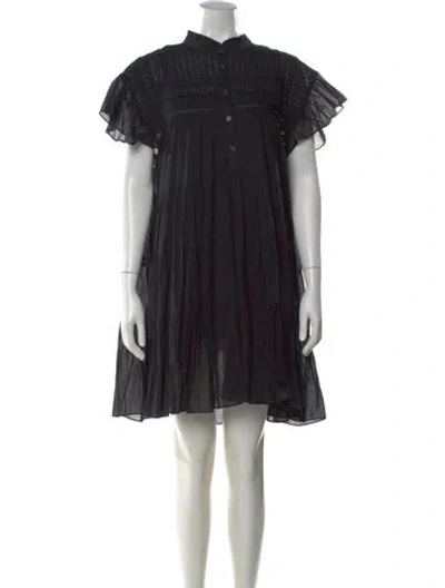 Pre-owned Isabel Marant Mini Dress W/ Tags In Black