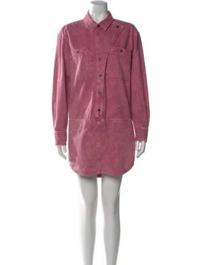 Pre-owned Isabel Marant Mini Dress W/ Tags In Pink