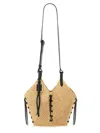 Isabel Marant Mini Losange Bag In Beige