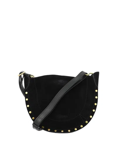 Isabel Marant "mini Moon Soft" Shoulder Bag In Black