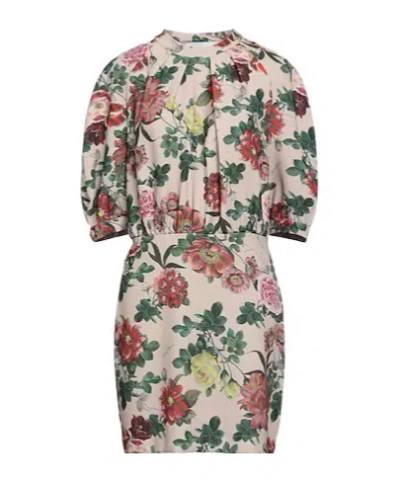 Isabel Marant Mini Printed Dress In Multi