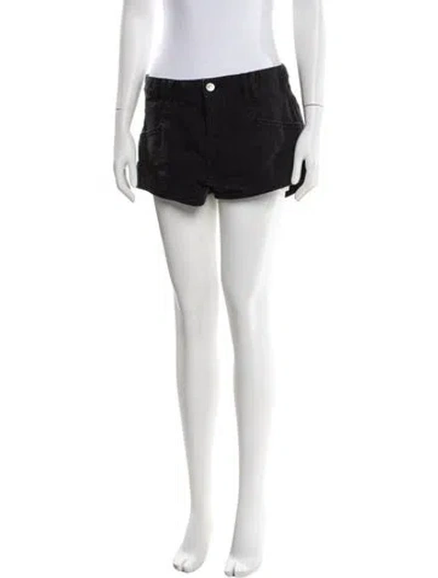 Pre-owned Isabel Marant Mini Shorts In Black