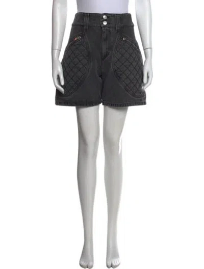 Pre-owned Isabel Marant Mini Shorts In Black