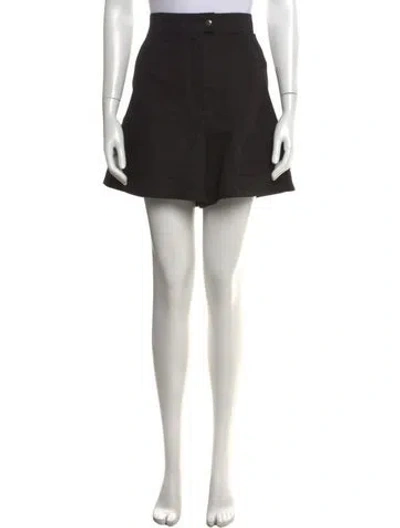 Pre-owned Isabel Marant Mini Shorts In Black