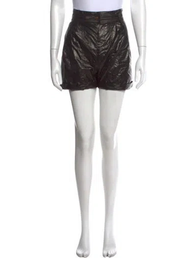 Pre-owned Isabel Marant Mini Shorts In Black