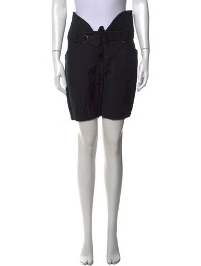 Pre-owned Isabel Marant Mini Shorts In Black