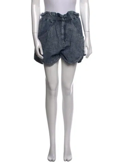 Pre-owned Isabel Marant Mini Shorts In Blue
