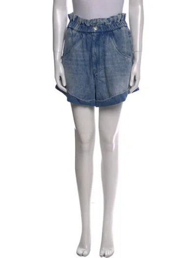 Pre-owned Isabel Marant Mini Shorts In Blue