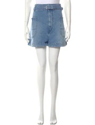 Pre-owned Isabel Marant Mini Shorts In Blue