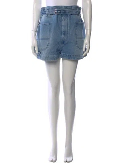 Pre-owned Isabel Marant Mini Shorts In Blue