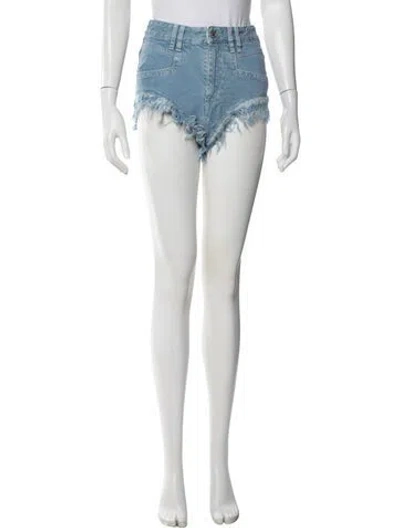 Pre-owned Isabel Marant Mini Shorts In Blue