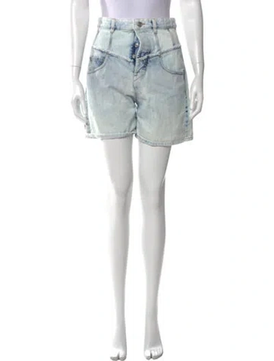 Pre-owned Isabel Marant Mini Shorts In Blue