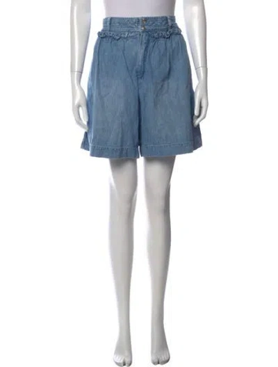 Pre-owned Isabel Marant Mini Shorts In Blue