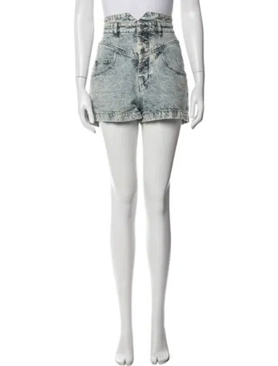 Pre-owned Isabel Marant Mini Shorts In Blue