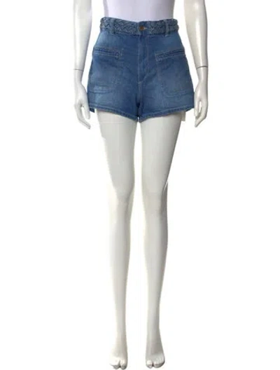 Pre-owned Isabel Marant Mini Shorts In Blue