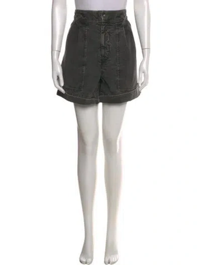 Pre-owned Isabel Marant Mini Shorts In Gray
