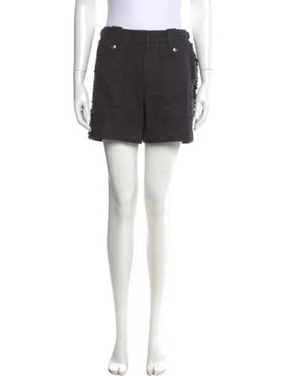 Pre-owned Isabel Marant Mini Shorts In Gray