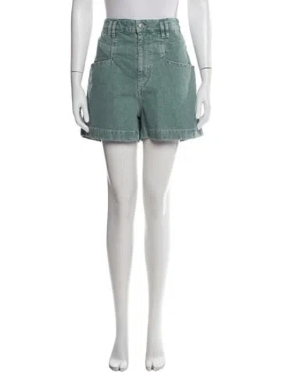 Pre-owned Isabel Marant Mini Shorts In Green