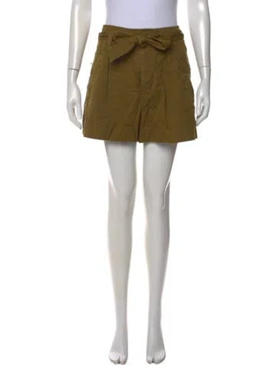 Pre-owned Isabel Marant Mini Shorts In Green