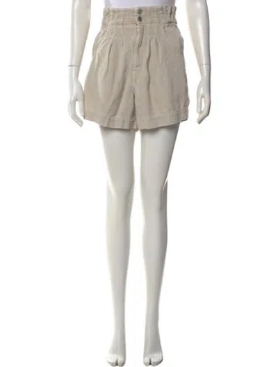 Pre-owned Isabel Marant Mini Shorts In Neutral
