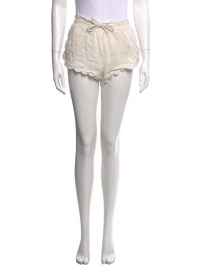 Pre-owned Isabel Marant Mini Shorts In Neutral