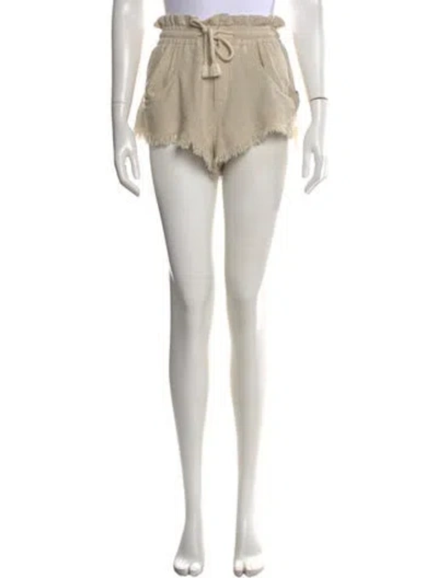 Pre-owned Isabel Marant Mini Shorts In Neutral