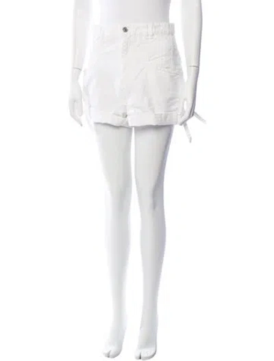 Pre-owned Isabel Marant Mini Shorts In Neutrals