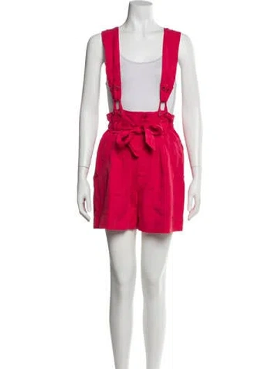 Pre-owned Isabel Marant Mini Shorts In Red