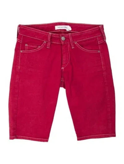Pre-owned Isabel Marant Mini Shorts In Red