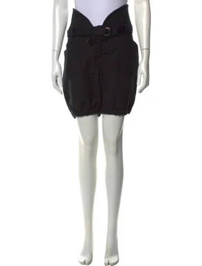 Pre-owned Isabel Marant Mini Shorts W/ Tags In Black