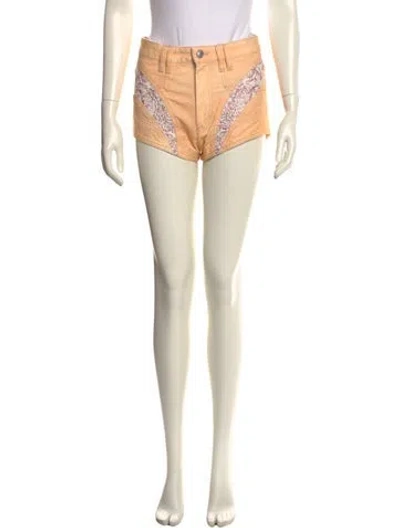 Pre-owned Isabel Marant Mini Shorts W/ Tags In Neutral