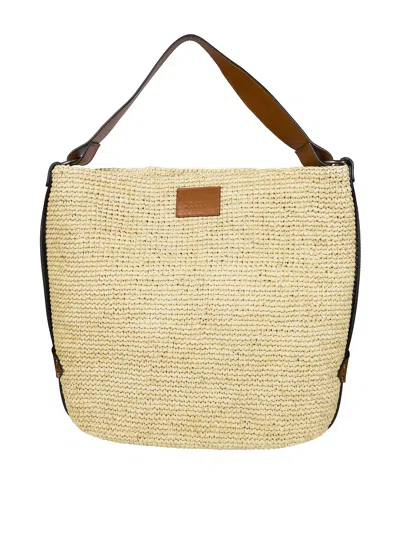Isabel Marant Mini Shoulder Handbag In Sand